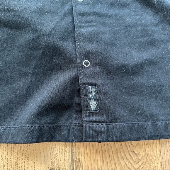 Harley-Davidson x Champion by Todd Snyder Harley-Davidson Shop Shirt in Black - Picture 7 of 16